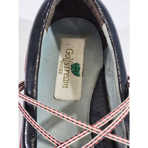 Golfstream Women's Size 10M Mary Jane Leather Fashion Golf Cleats Shoes EUC - Picture 8 of 10